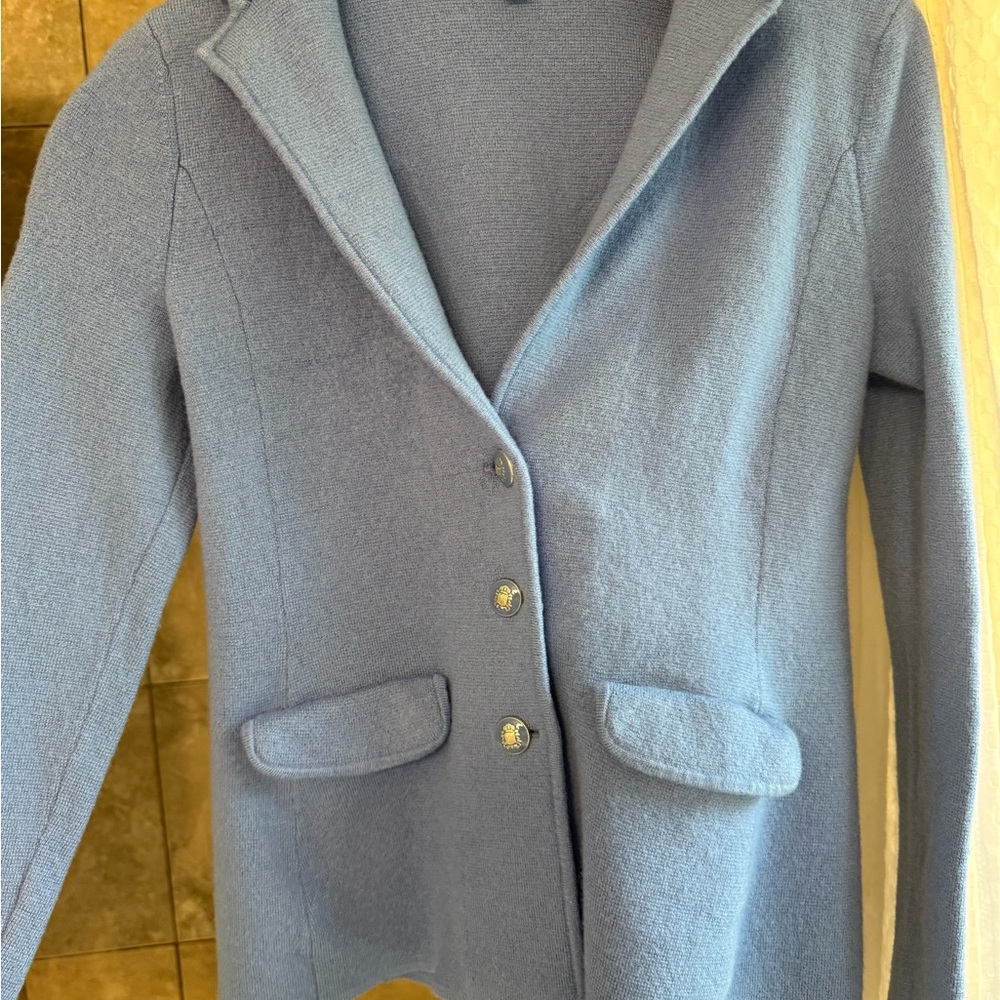 Talbots Women's Blue Wool Jacket